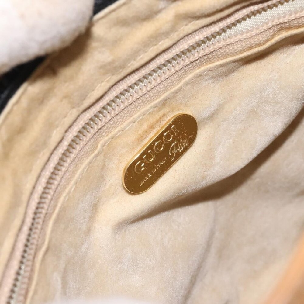 Authentic GUCCI Shoulder Bag Leather Black - Picture 2 of 16